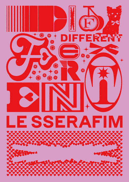 LE SSERAFIM 4th Single - DIFFERENT (Japanese Edition)