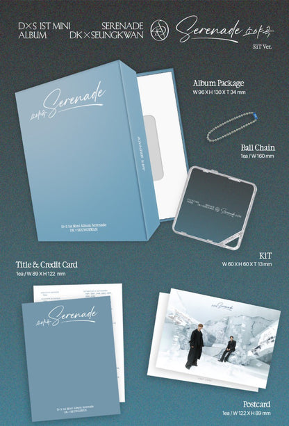 DK X SEUNGKWAN (Seventeen) 1st Mini Album - ‘소야곡’ [Serenade] (KiT Ver.)