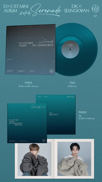 PRE-ORDER: DK X SEUNGKWAN (Seventeen) 1st Mini Album - ‘소야곡’ [Serenade] (Vinyl)
