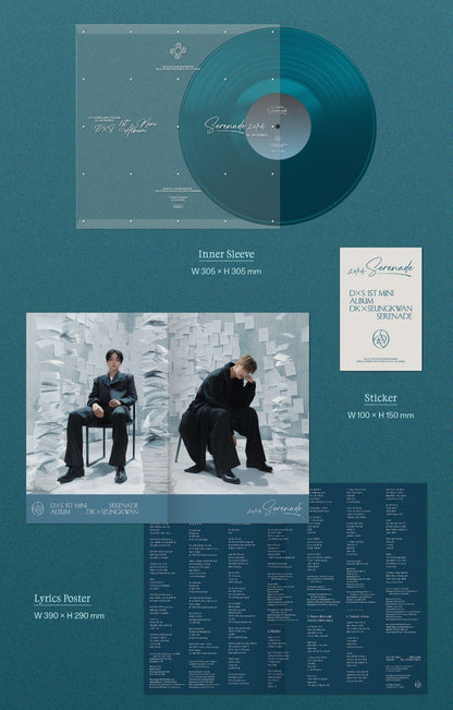 PRE-ORDER: DK X SEUNGKWAN (Seventeen) 1st Mini Album - ‘소야곡’ [Serenade] (Vinyl)