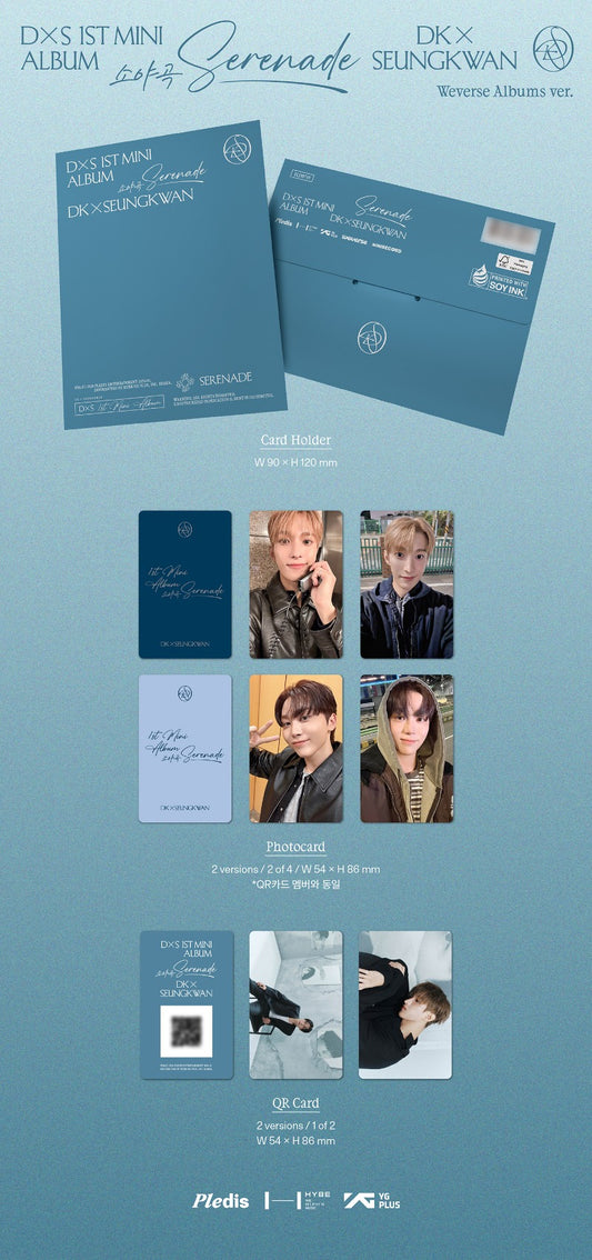 DK X SEUNGKWAN (Seventeen) 1st Mini Album - ‘소야곡’ [Serenade] (Weverse Albums Ver.)