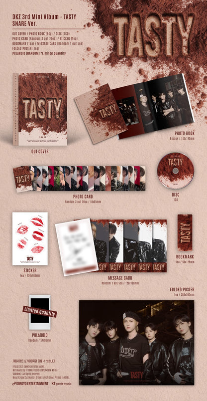 DKZ 3rd Mini Album - TASTY (Random)
