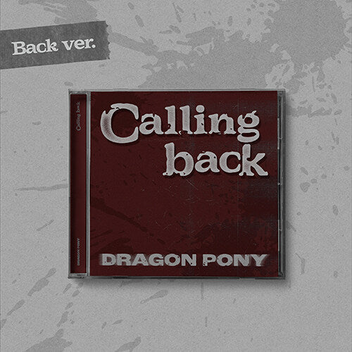 PRE-ORDER: Dragon Pony Single Album - Calling back (Random)