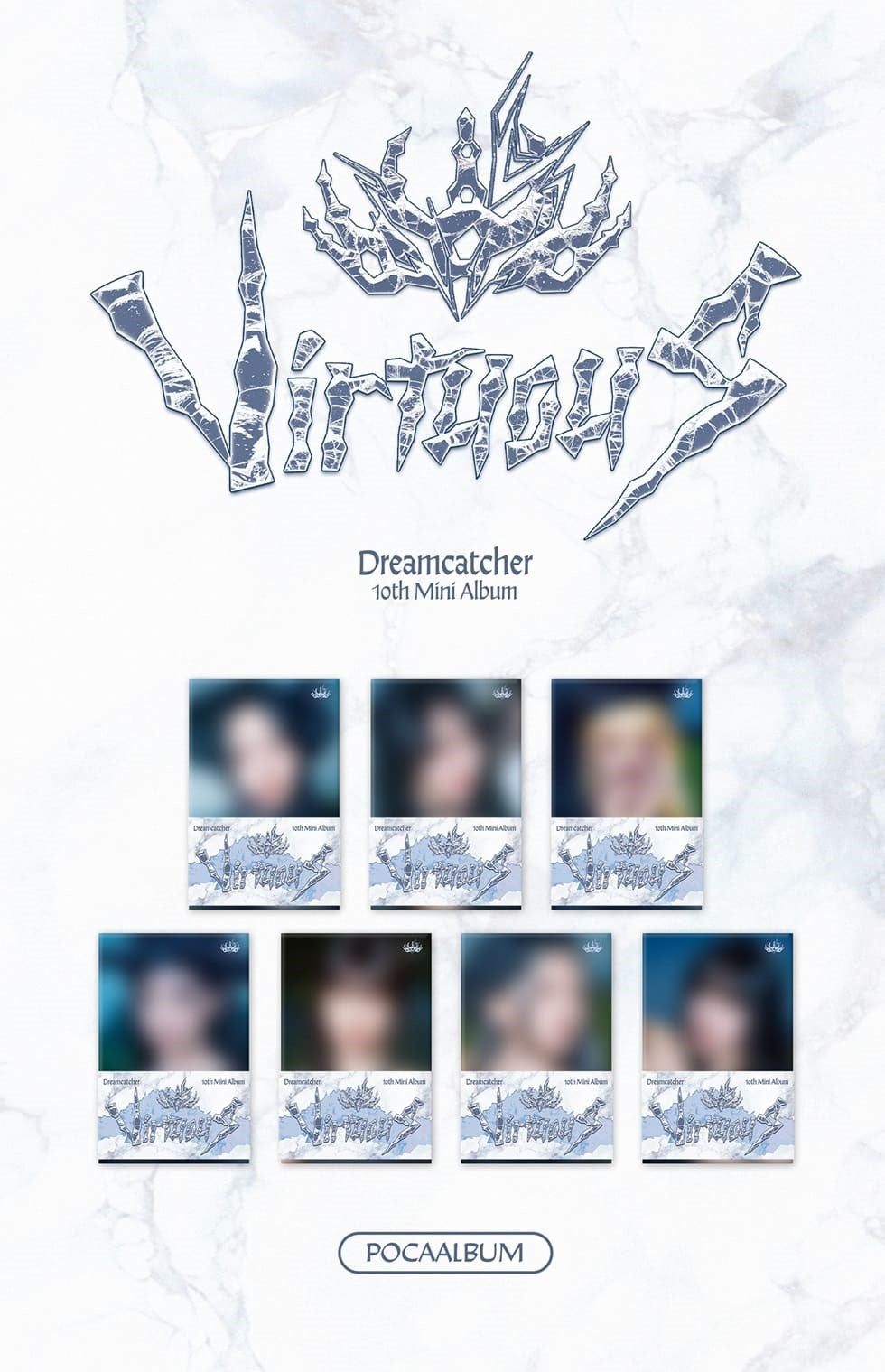 Dreamcatcher 10th Mini Album – VirtuouS (POCA ALBUM) (Random)