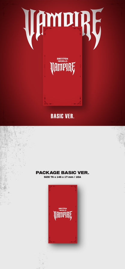 ENHYPEN – [ENHYPEN WORLD Coupon Card Collection] VAMPIRE BASIC Ver.