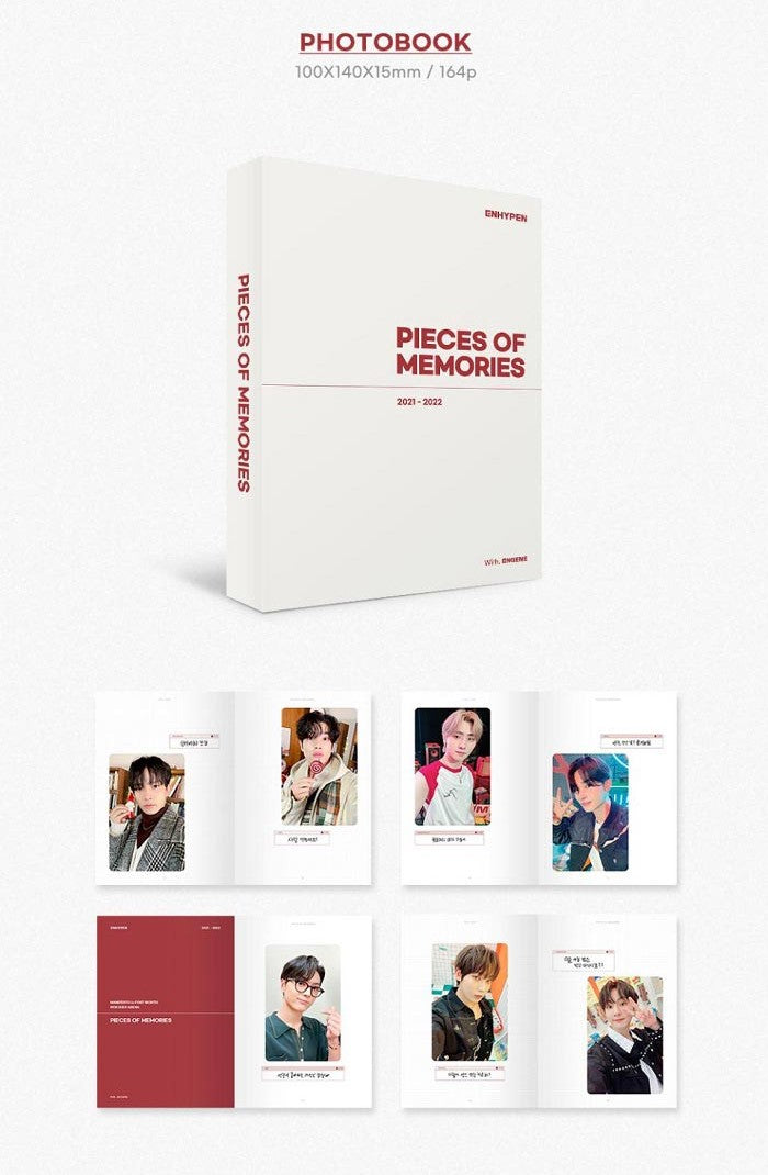 ENHYPEN - [PIECES OF MEMORIES : 2021-2022] MINI PHOTOBOOK