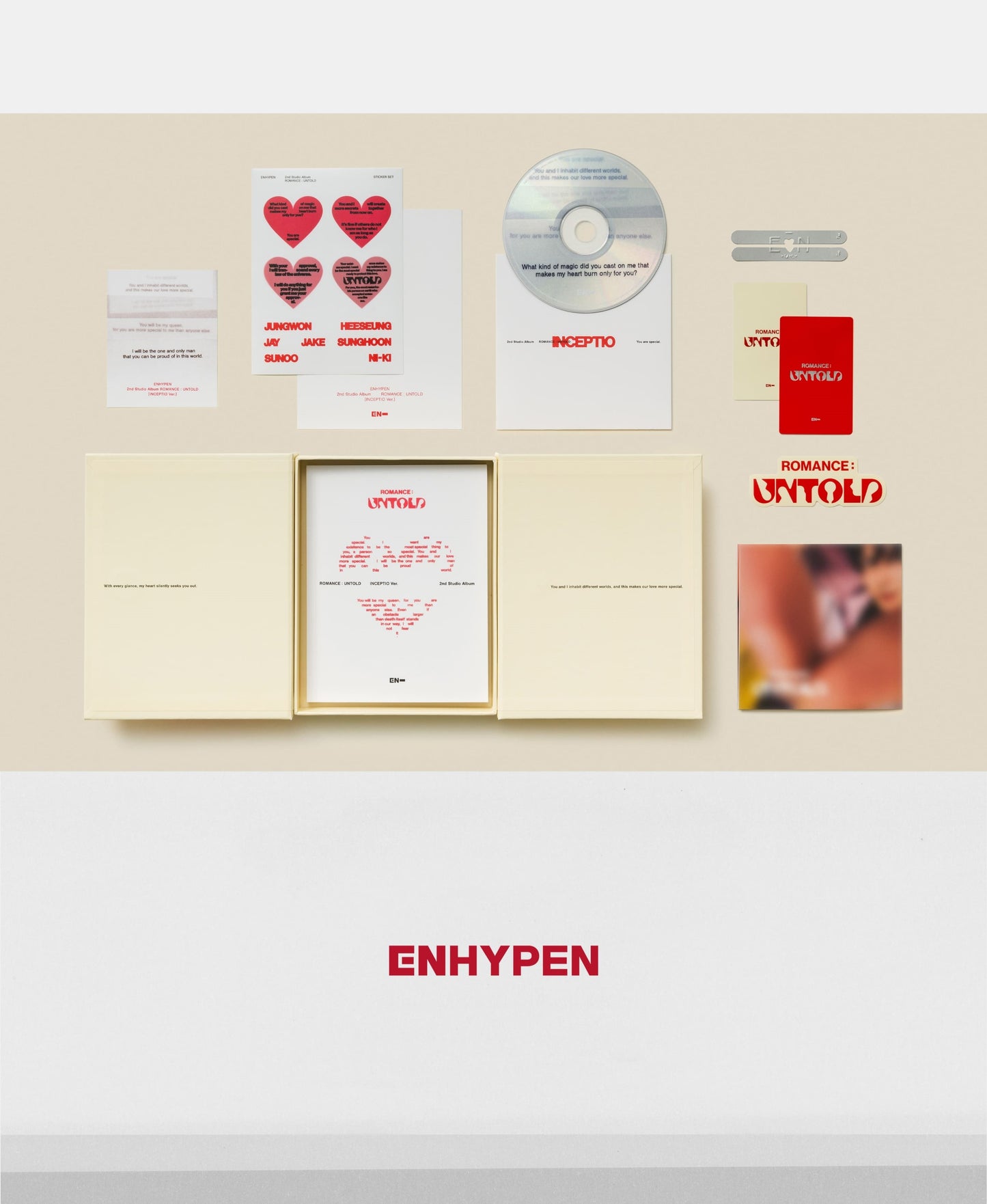 ENHYPEN 2nd Album – ROMANCE : UNTOLD (Random)