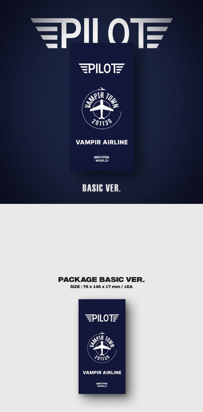 ENHYPEN – [ENHYPEN WORLD Coupon Card Collection] PILOT BASIC Ver.