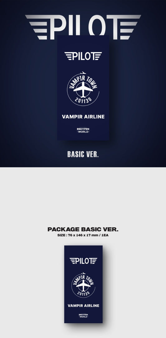 ENHYPEN – [ENHYPEN WORLD Coupon Card Collection] PILOT BASIC Ver.