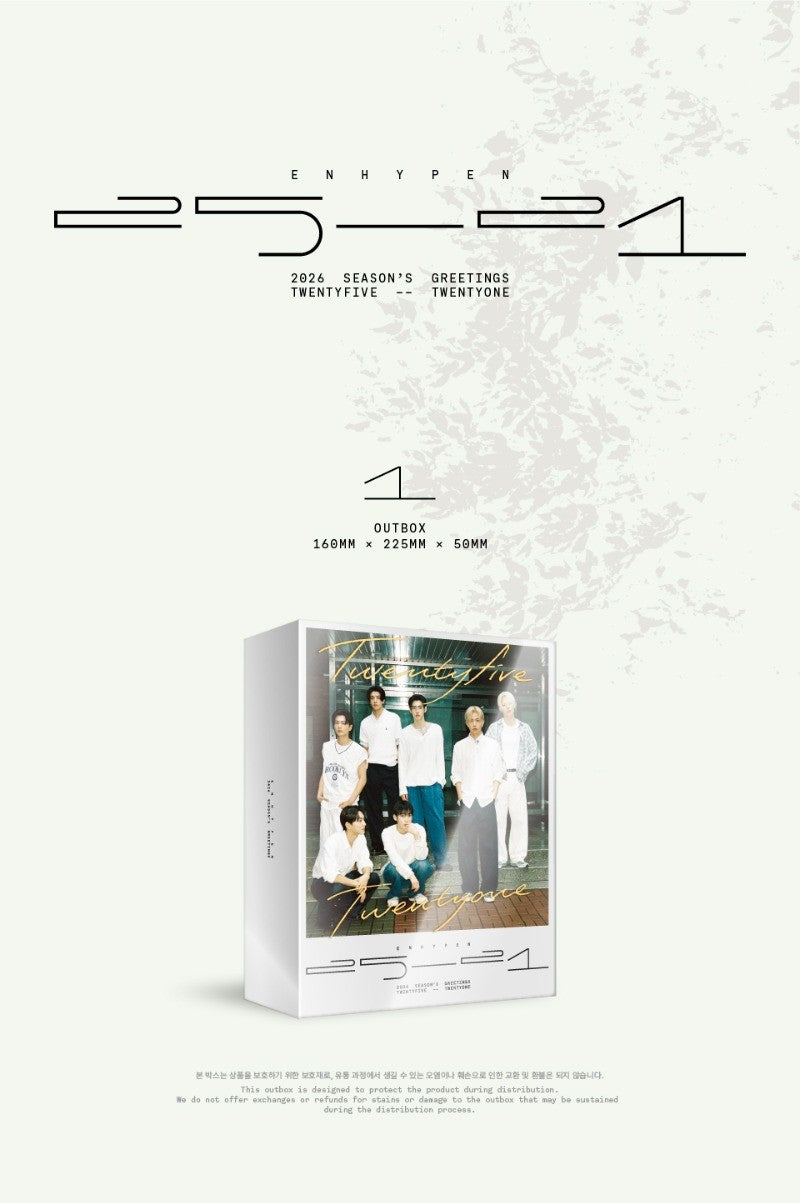 ENHYPEN 2026 SEASON’S GREETINGS - TWENTYFIVE -- TWENTYONE