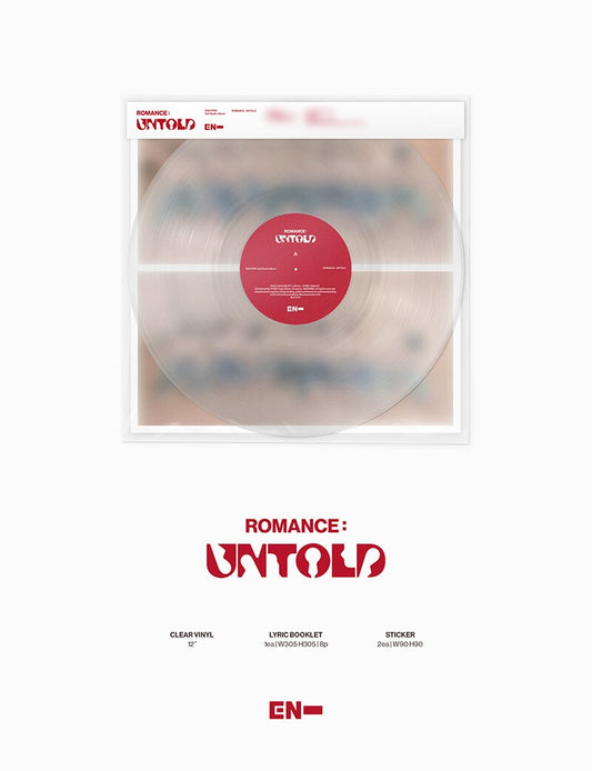 ENHYPEN 2nd Album – ROMANCE : UNTOLD (Vinyl)