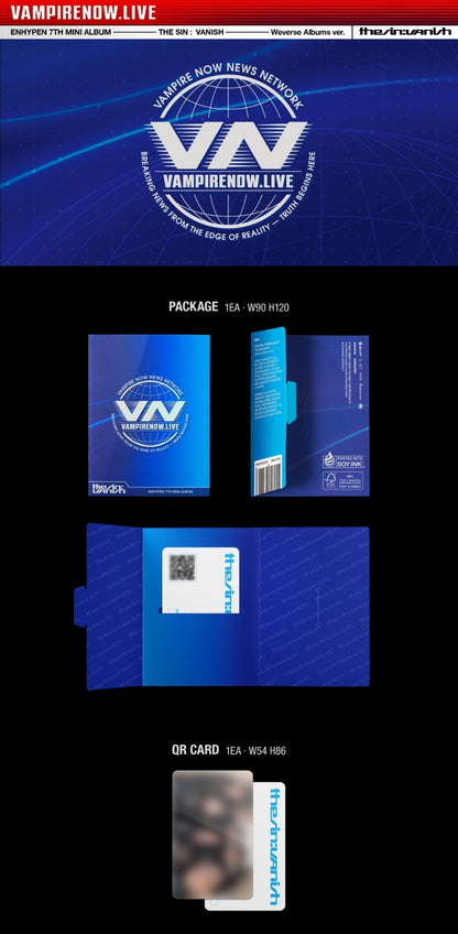 ENHYPEN – THE SIN : VANISH (Weverse Albums Ver.)