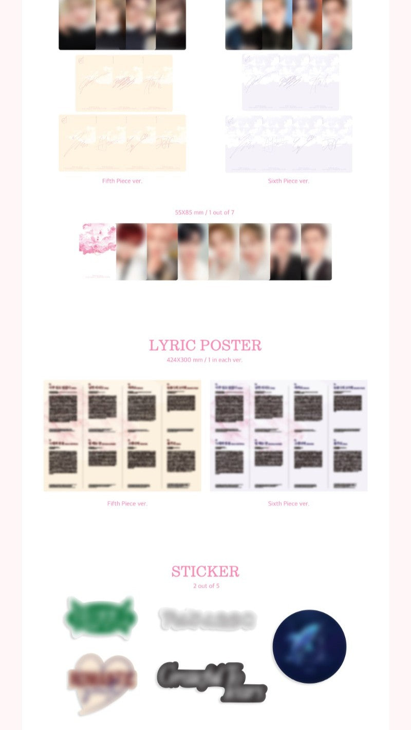 EPEX 3rd Album – Youth Chapter 3 : ROMANTIC YOUTH (Random)