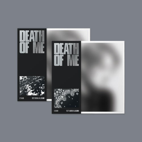 PRE-ORDER: EVAN 1st Mini Album - DEATH OF ME (BANDANA Ver.) (Random)