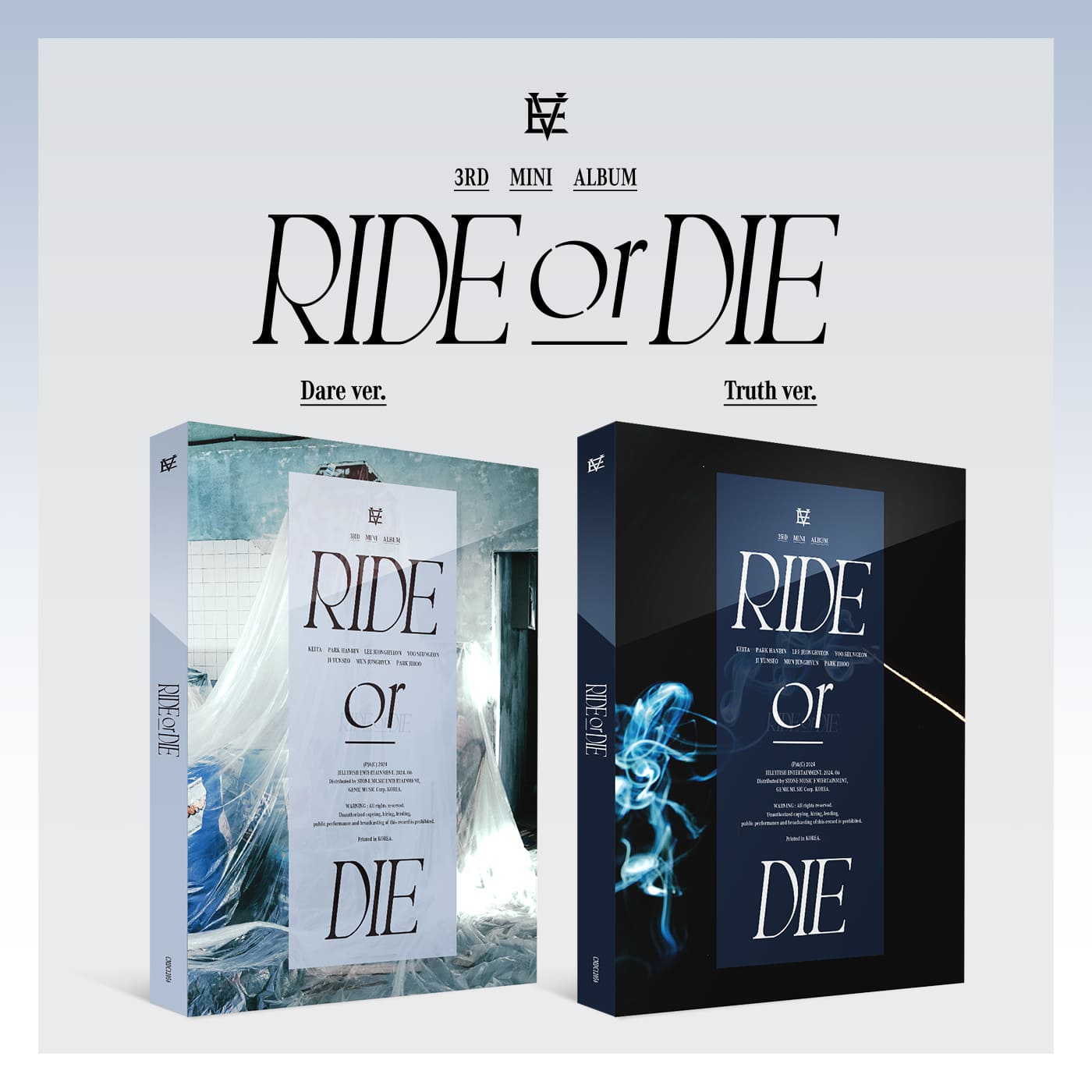 EVNNE 3rd Mini Album – RIDE or DIE (Random)