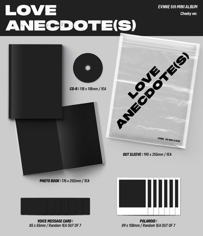 EVNNE 5th Mini Album – LOVE ANECDOTE(S) (Random)