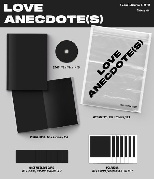 EVNNE 5th Mini Album – LOVE ANECDOTE(S) (Random)