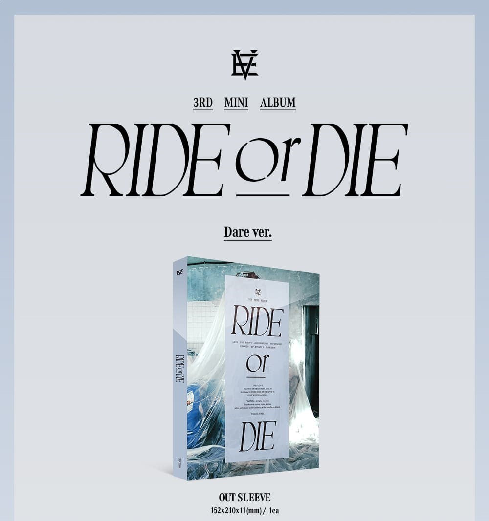 EVNNE 3rd Mini Album – RIDE or DIE (Random)