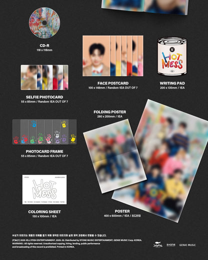 EVNNE 4th Mini Album – HOT MESS (Random)