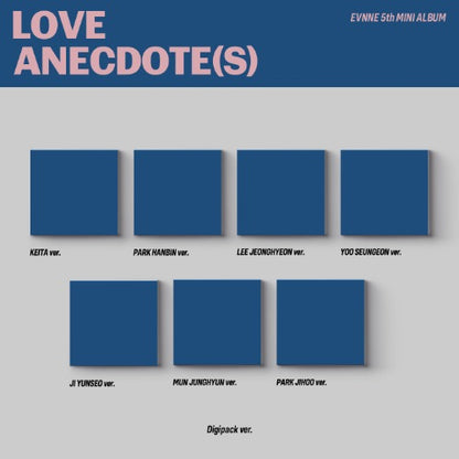 EVNNE 5th Mini Album – LOVE ANECDOTE(S) (Digipack Ver.) (Random)