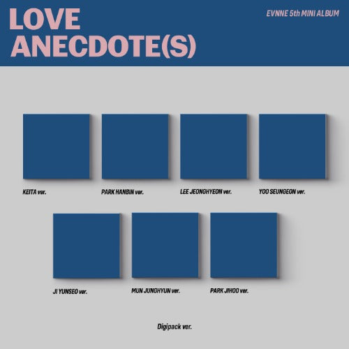EVNNE 5th Mini Album – LOVE ANECDOTE(S) (Digipack Ver.) (Random)