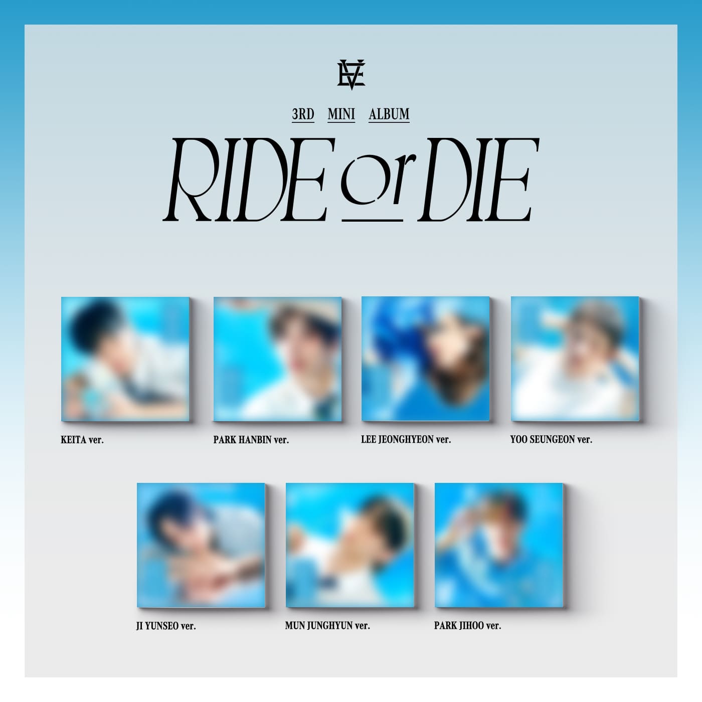 EVNNE 3rd Mini Album – RIDE or DIE (Digipack Ver.) (Random)