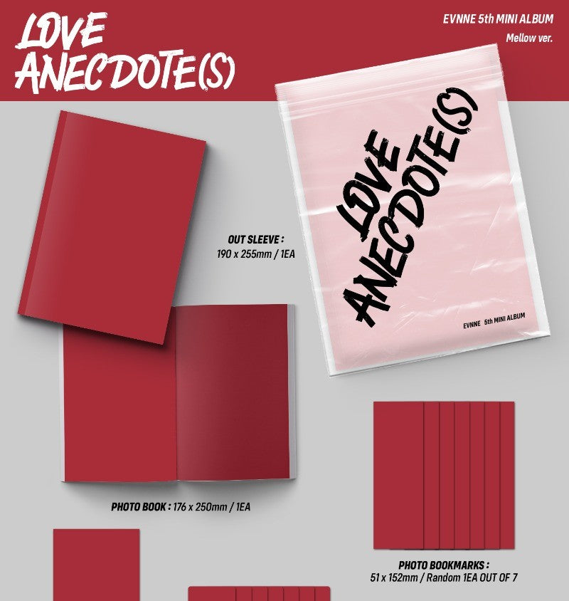 EVNNE 5th Mini Album – LOVE ANECDOTE(S) (Random)
