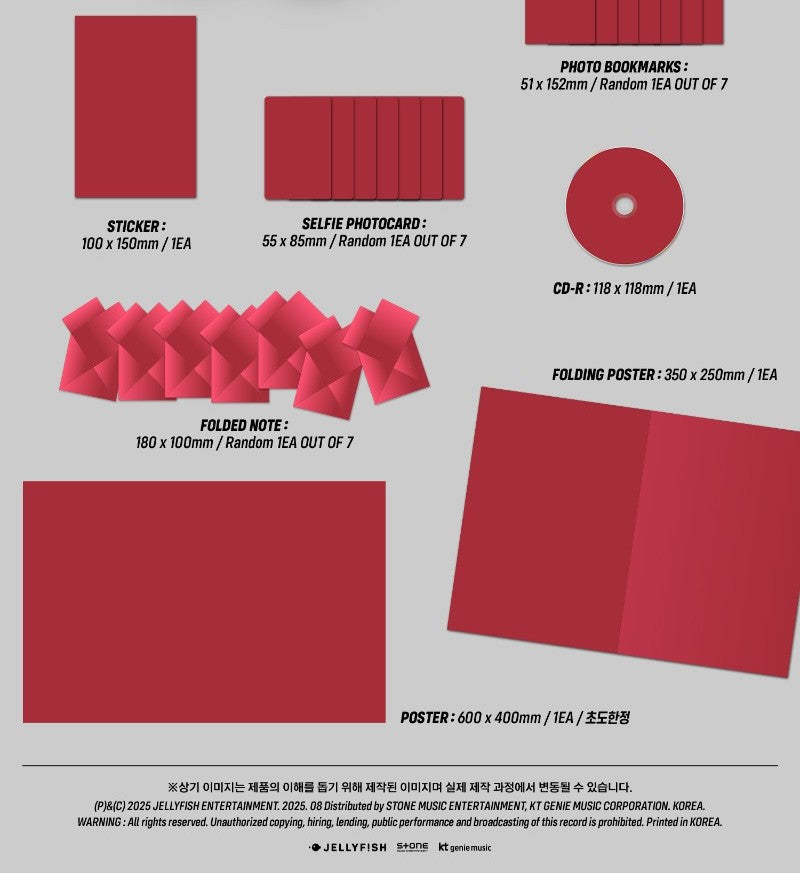 EVNNE 5th Mini Album – LOVE ANECDOTE(S) (Random)