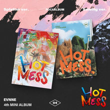 Load image into Gallery viewer, EVNNE 4th Mini Album – HOT MESS (POCA Ver.) (Random)
