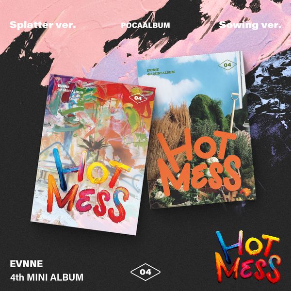 EVNNE 4th Mini Album – HOT MESS (POCA Ver.) (Random)