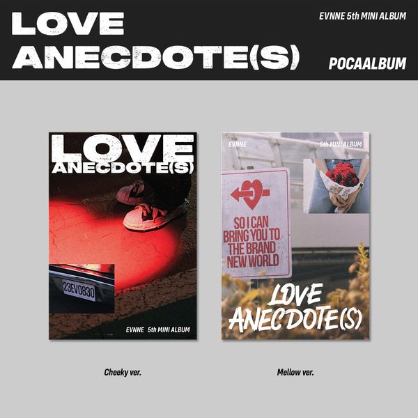 PRE-ORDER: EVNNE 5th Mini Album – LOVE ANECDOTE(S) (POCA Ver.) (Random)