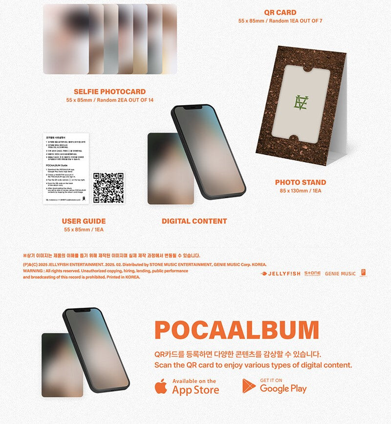 EVNNE 4th Mini Album – HOT MESS (POCA Ver.) (Random)