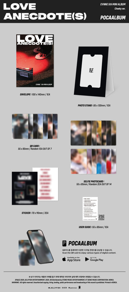 EVNNE 5th Mini Album – LOVE ANECDOTE(S) (POCA Ver.) (Random)