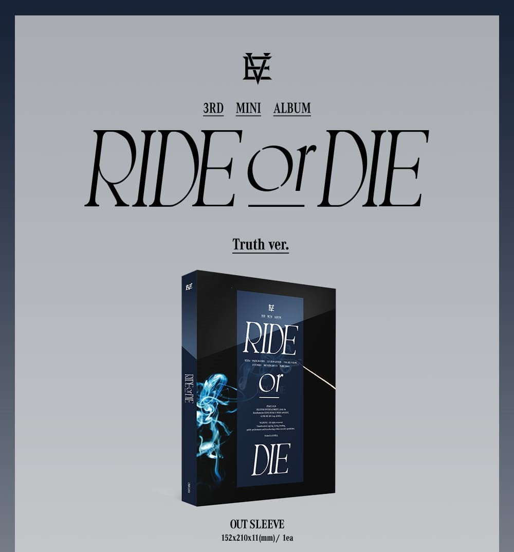 EVNNE 3rd Mini Album – RIDE or DIE (Random)