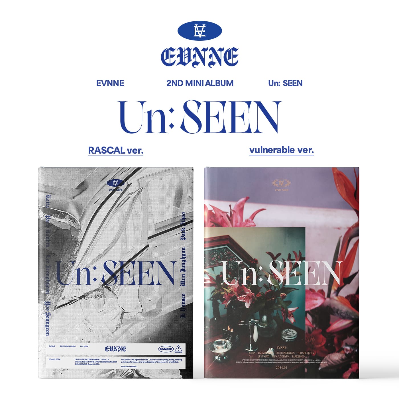 EVNNE 2nd Mini Album – Un: SEEN (Random)