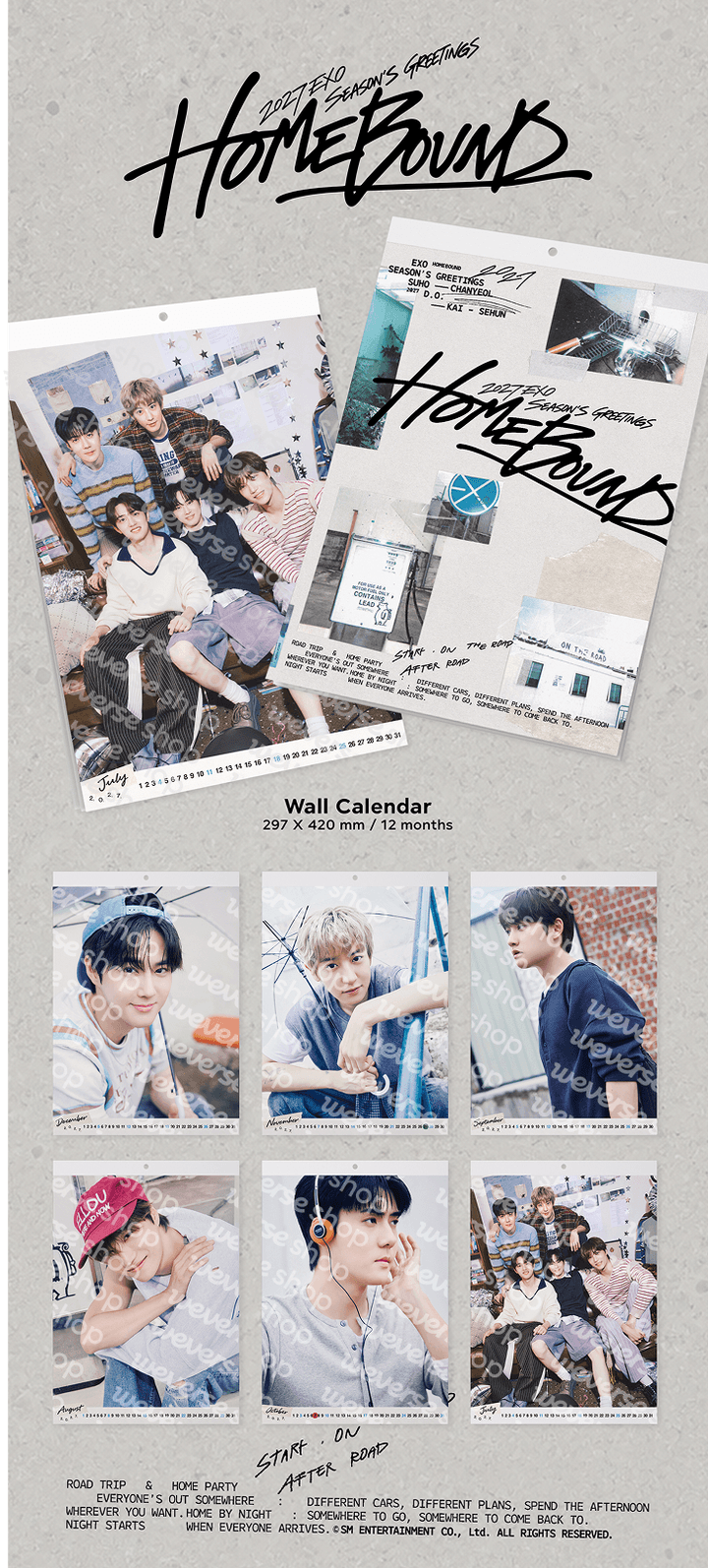PRE-ORDER: EXO 2027 Season’s Greetings - HOMEBOUND