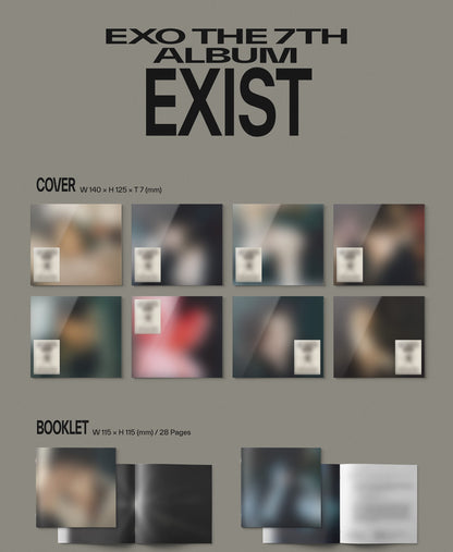 EXO Album Vol. 7 - EXIST (Digipack Ver.) (Random)
