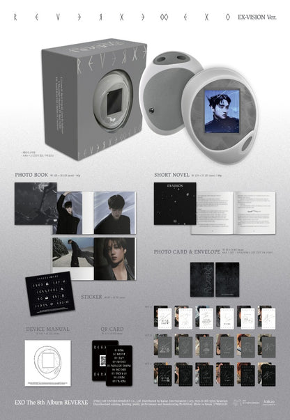 EXO The 8th Album - REVERXE (EX-VISION Ver.) (Smart Album)