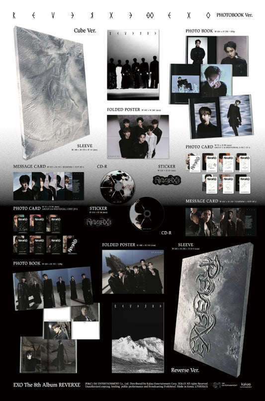 EXO The 8th Album - REVERXE (Photobook Ver.) (Random)