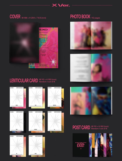 EXO Album Vol. 7 - EXIST (Photobook Ver.) (Random)