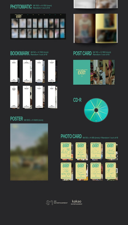 EXO Album Vol. 7 - EXIST (Photobook Ver.) (Random)