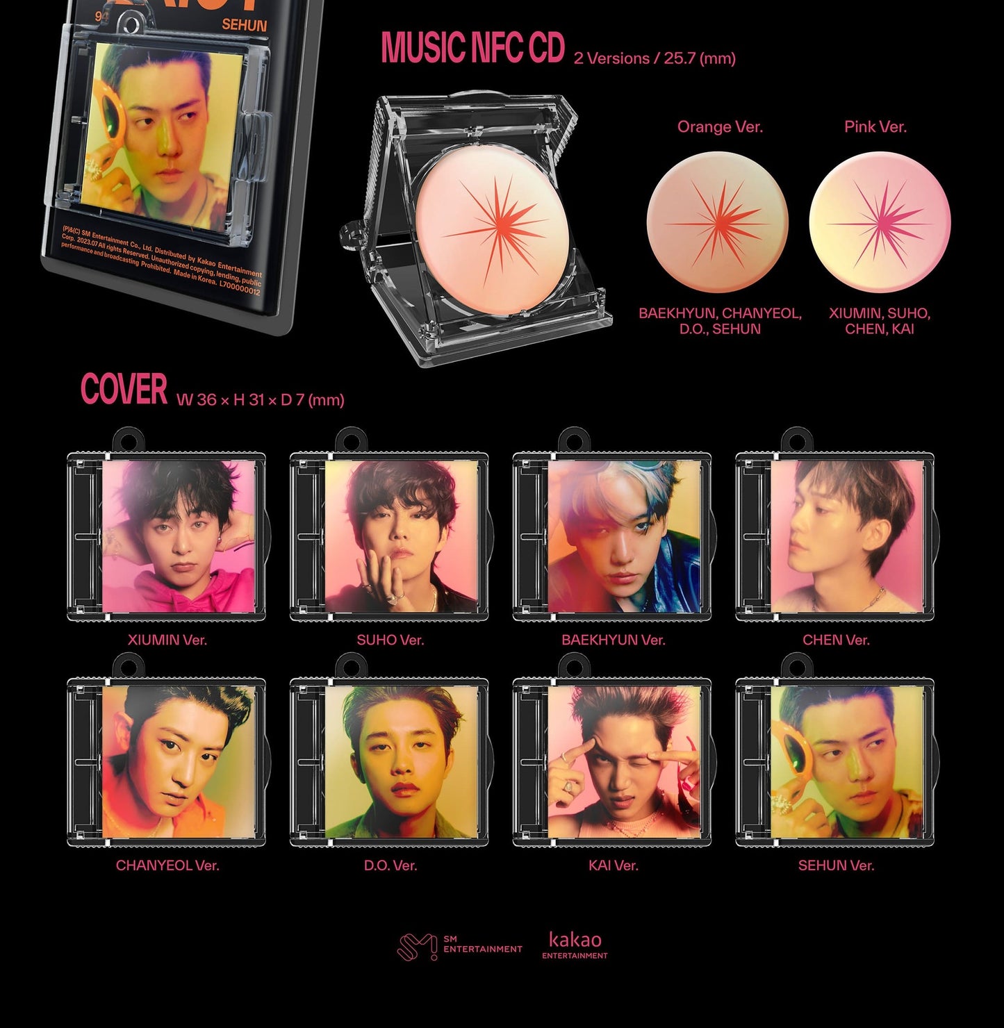 EXO Album Vol. 7 - EXIST (SMini Ver.) (Random)