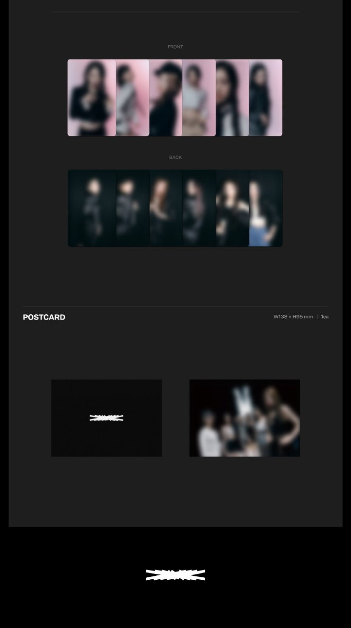 [PRE-OWNED] LE SSERAFIM Mini Album Vol. 1 - FEARLESS (Monochrome Bouquet Ver.)