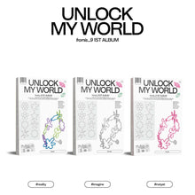 Load image into Gallery viewer, fromis_9 Album Vol. 1 - Unlock My World (Random)
