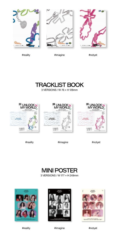 fromis_9 Album Vol. 1 - Unlock My World (Random)