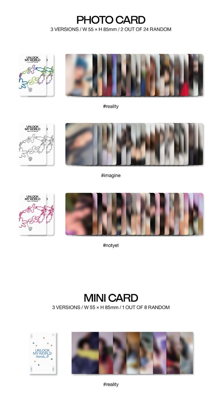 fromis_9 Album Vol. 1 - Unlock My World (Random)