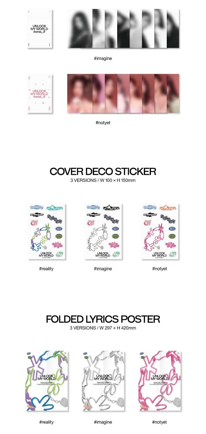 fromis_9 Album Vol. 1 - Unlock My World (Random)