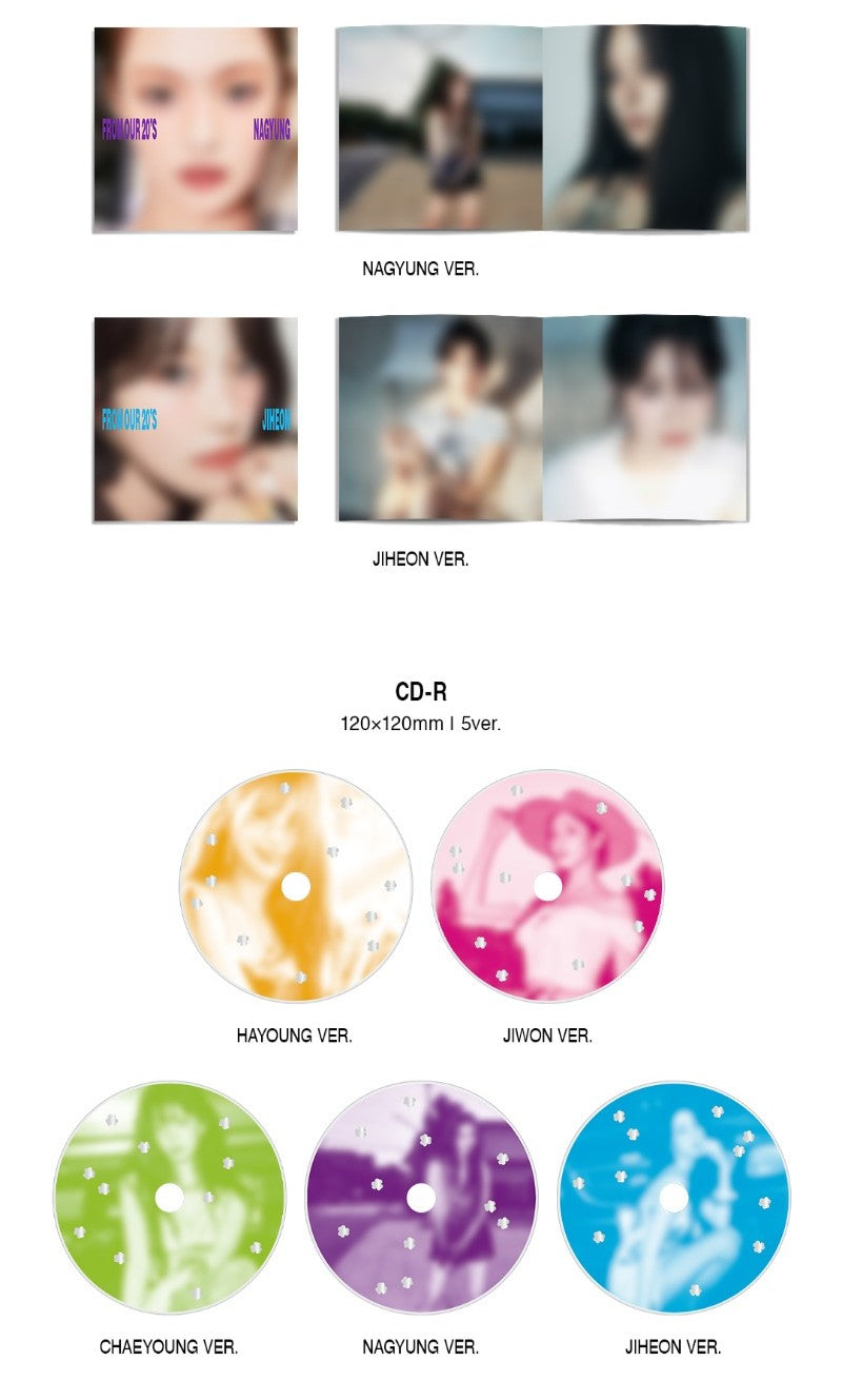 fromis_9 The 6th Mini Album – From Our 20’s (Digipack Ver.) (Random)