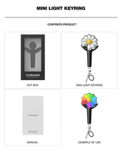 Load image into Gallery viewer, PRE-ORDER: G-DRAGON - [Übermensch] MEDIA EXHIBITION OFFICIAL MD MINI LIGHT KEYRING
