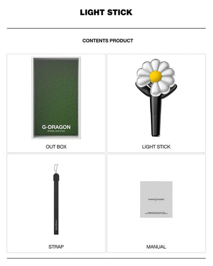 G-DRAGON- OFFICIAL LIGHT STICK [Restock]